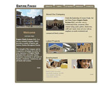 Tablet Screenshot of empirefinish.com